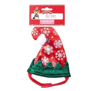 NWT Holiday Time Dog Elf Hat Size: X-Small/Small